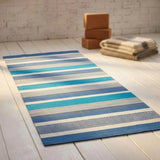 Yogateppich cotton rug - striped - YOGISHOP