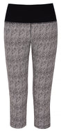 Yoga-Capri "Karma" - herringbone - YOGISHOP