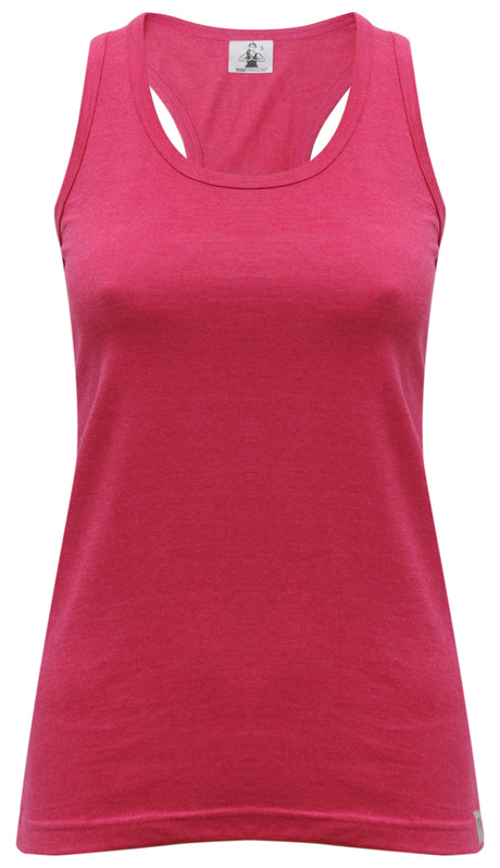 Yoga-Racerback-Top "uni" - bright rose - YOGISHOP