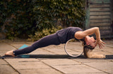 Yogarad yogiwheel® - cork/white - YOGISHOP