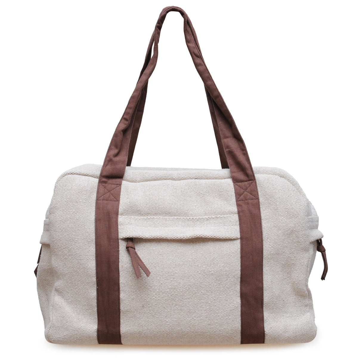 Sac de yoga yogibag® tout-en-un - jute - crème nature/taupe-gris