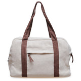 Sac de yoga yogibag® tout-en-un - jute - crème nature/taupe-gris