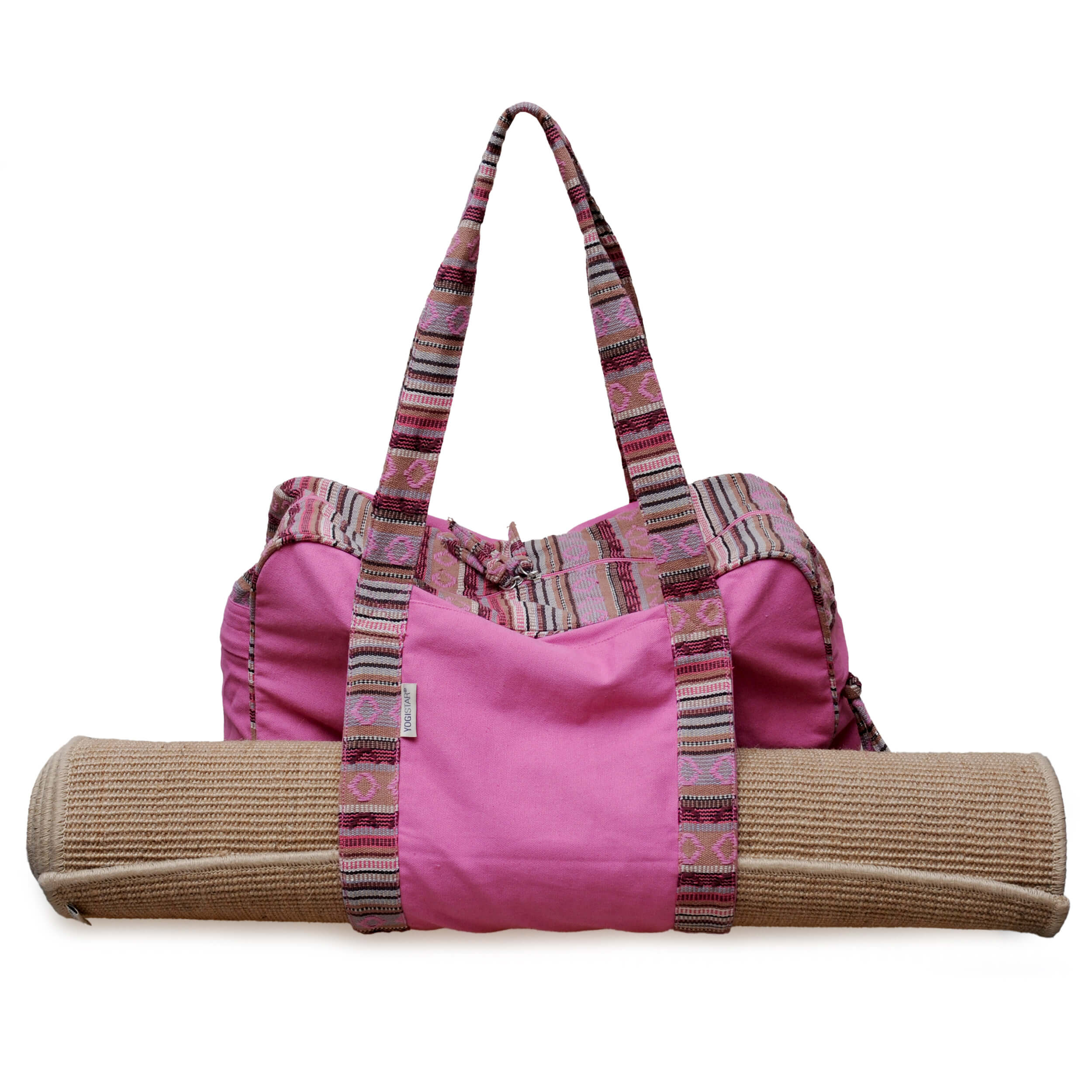 Yogatasche yogibag® all in one - organic cotton - inka/raspberry - YOGISHOP