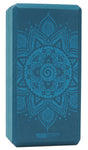 2. Wahl Yogablock - yogiblock basic - art collection - spiral mandala - petrol - YOGISHOP