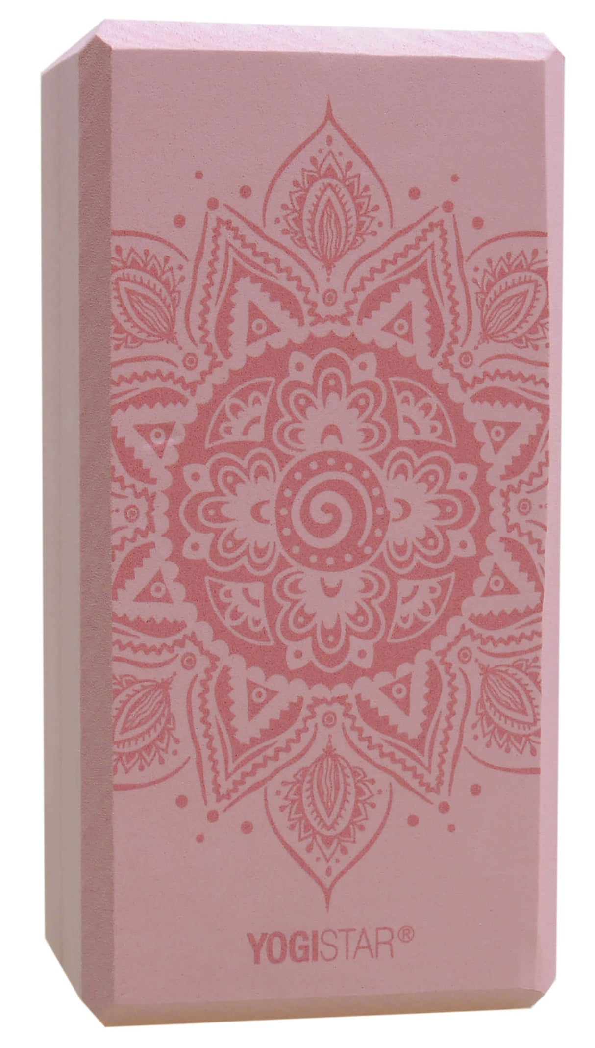 2. Wahl Yogablock yogiblock® basic - art collection - spiral mandala - velvet rose