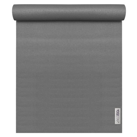 Yogamatte yogimat® basic - graphit - Sondergröße Länge: 152cm - YOGISHOP