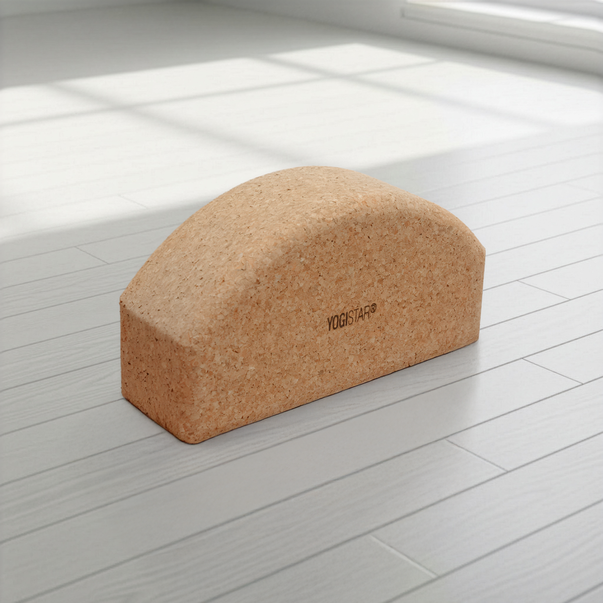 Bloque de yoga yogiblock® semicírculo - corcho