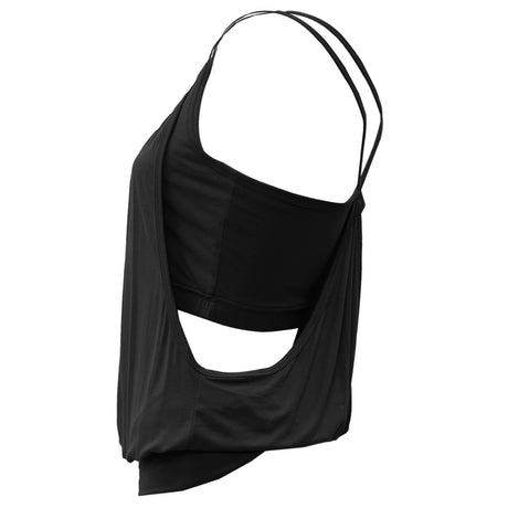 Zen Layered Loose Tunic - black - YOGISHOP