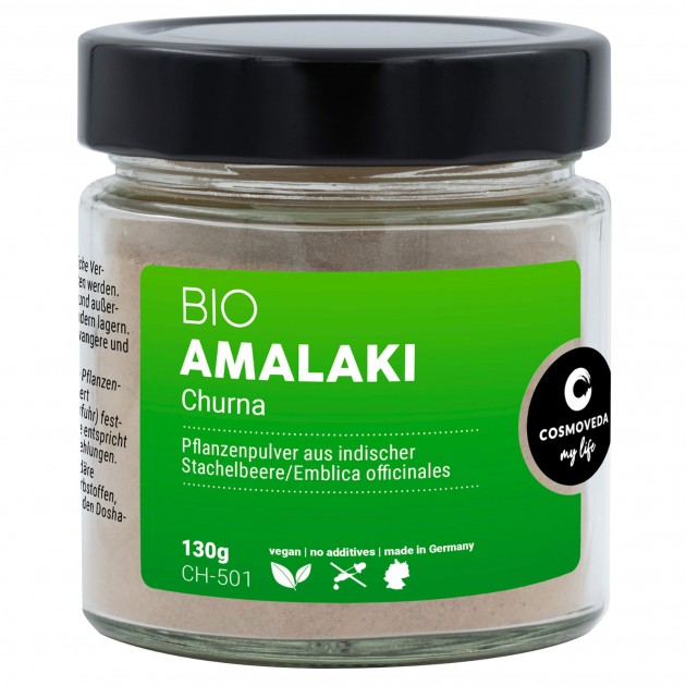 Bio Amalaki Churna (Amla fein vermahlen), 130 g 