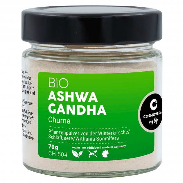Bio Ashwagandha Churna, 70 g 