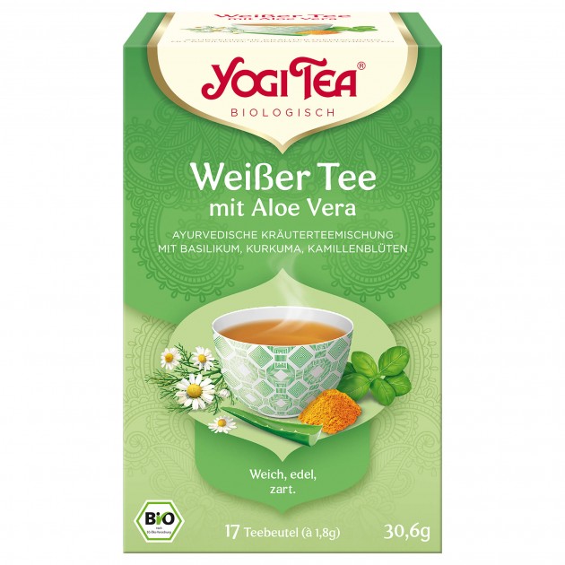 Organic White Tea with Aloe Vera, 30,6 g 