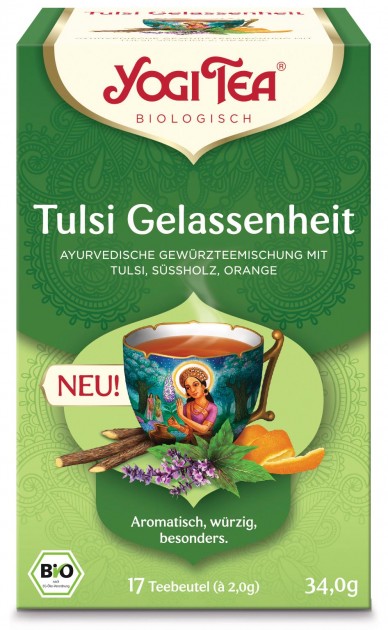Organic Tulsi Serenity Tea Blend, 34 g 