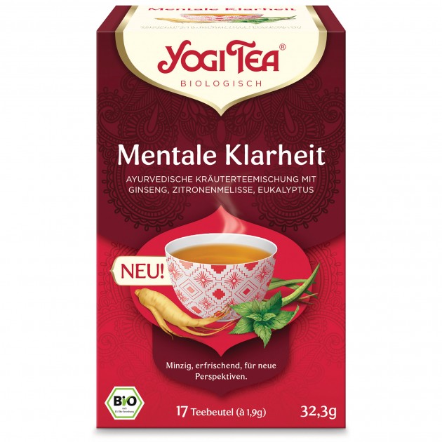 Organic Mental Clarity Tea Blend, 32.3 g 