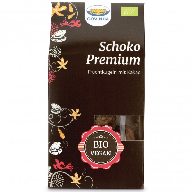 Bio Schoko-Premium-Kugeln, 120 g 