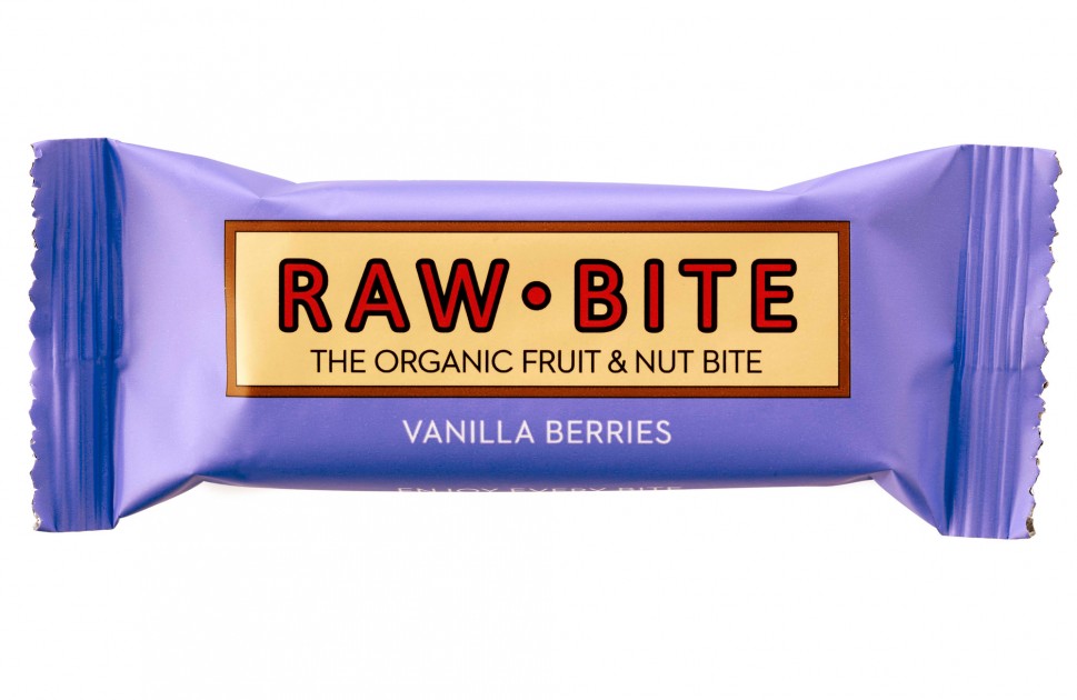 Bio RAW BITE Vanilla Berries, 50 g 