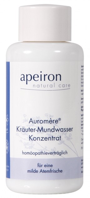 Auromère Kräuter-Mundwasser Konzentrat, mentholfrei / homöopathieverträglich, 100 ml 
