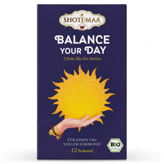 Organic Balance your Day tasting and gift box, 24 g 