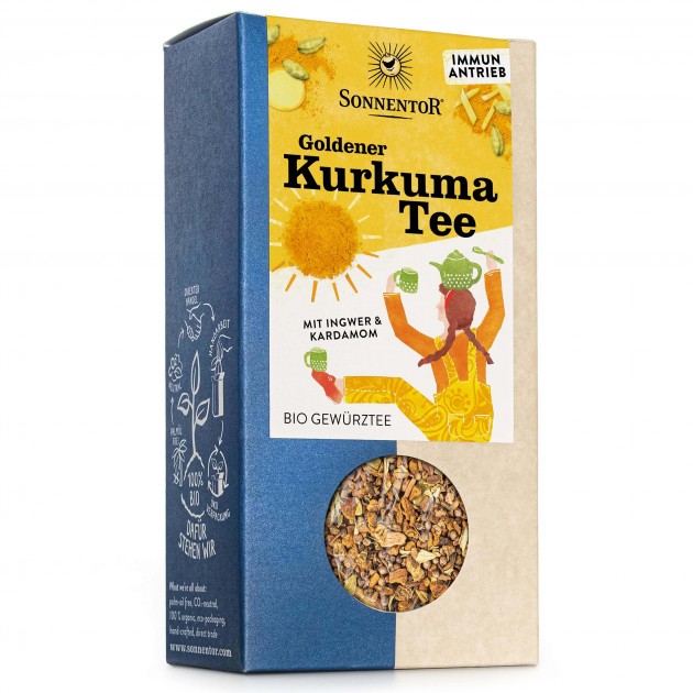 Organic Golden Turmeric loose tea blend, 120 g 