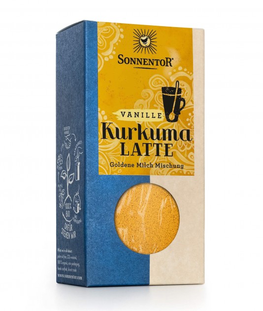 Bio Kurkuma-Latte Vanille, 60 g 
