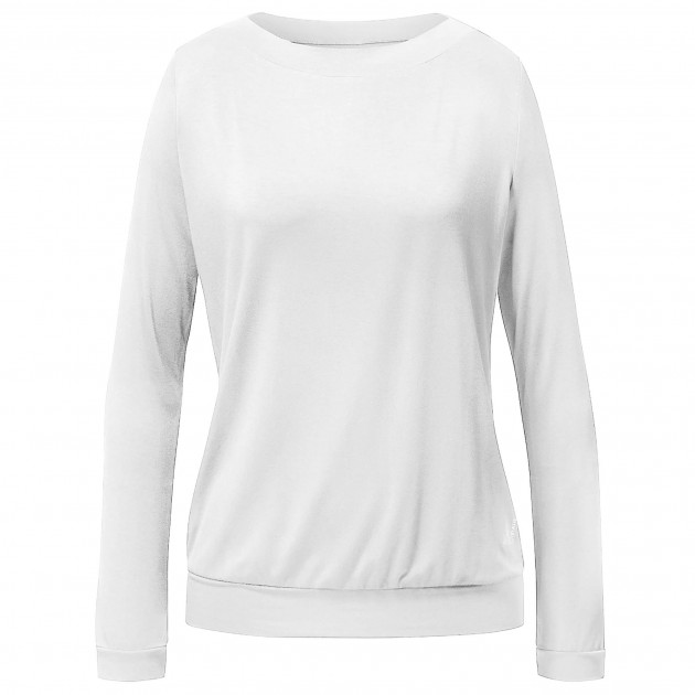 Yoga-Shirt Longsleeve Turtleneck - soft white 