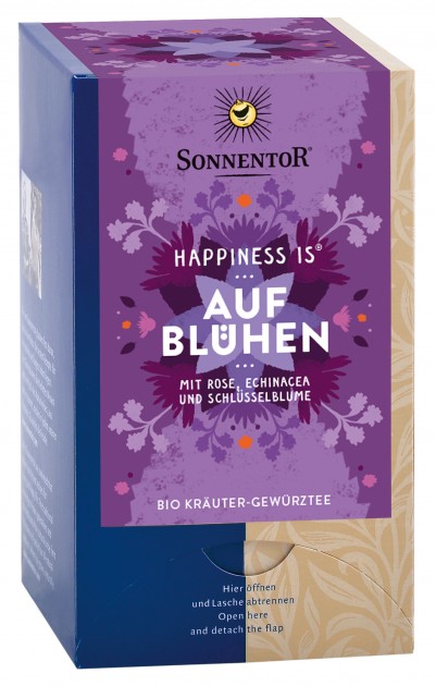 Bio Teemischung "Happiness is Aufblühen", 27 g 