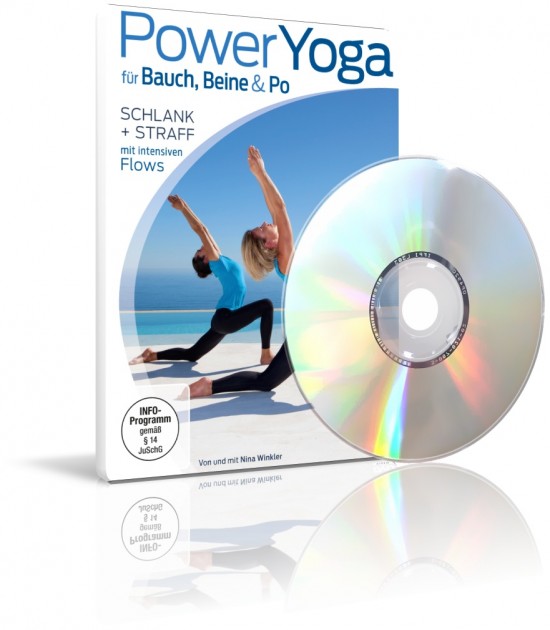 PowerYoga für Bauch, Beine & Po von Nina Winkler (DVD) 