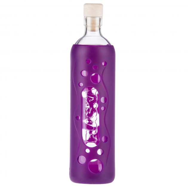 Flaska Trinkflasche GRIP 0,5 l Verknallte Heidelbeere