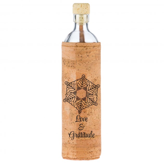 Flaska Drinking Bottle SPIRITUAL Cork 0,75 l Crystal