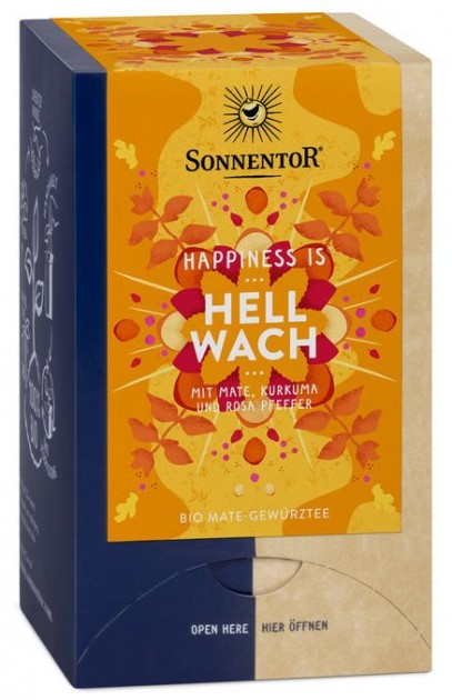Organic tea blend "Happiness is Hellwach", 30,6 g 