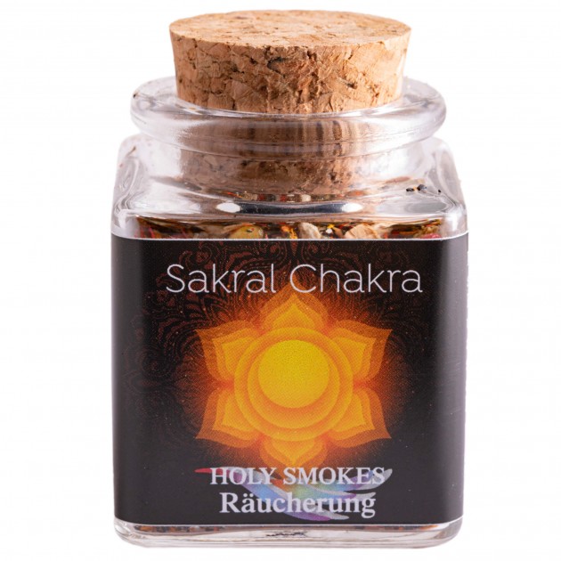 Räuchermischung Sakral Chakra, 50 ml 