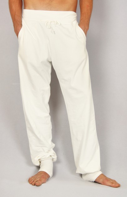 "Mahan" yoga pants - white 
