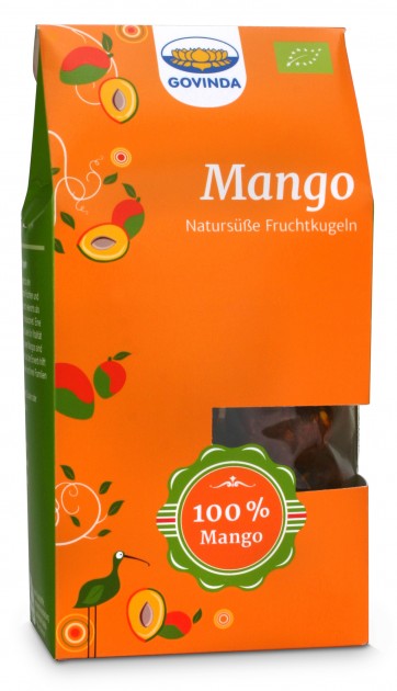 Organic Mango Balls, 120 g 