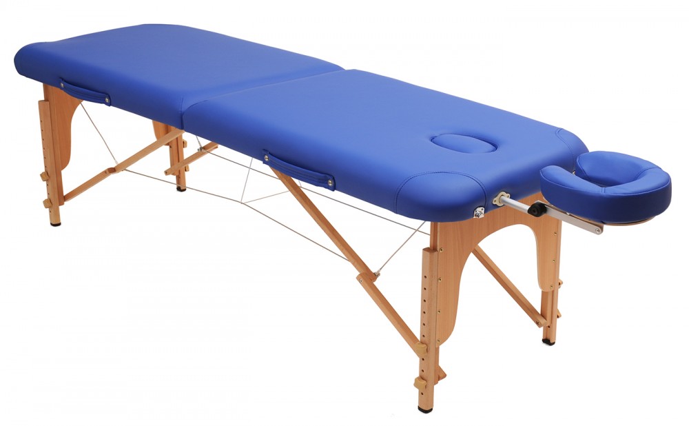 Massage table basic blue