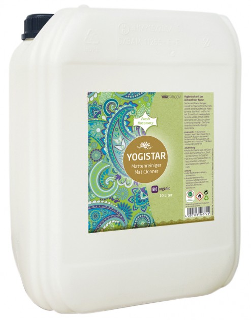 Organic Yoga Mat Cleaner - fresh rosemary - 10 l 