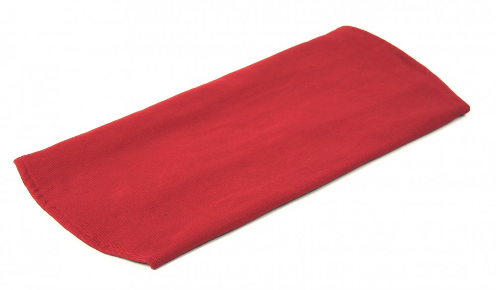 Seat cushion for meditation stool red