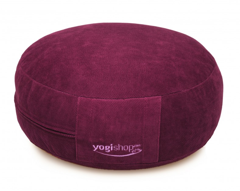 Meditation cushion BASICS, round violet