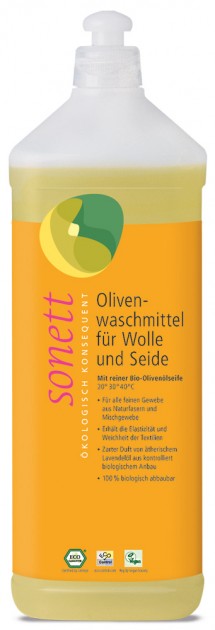 Olive Detergent for Wool & Silk, 1 l 