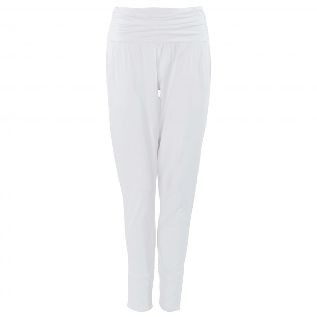 Yoga pants Mari bamboo - white 