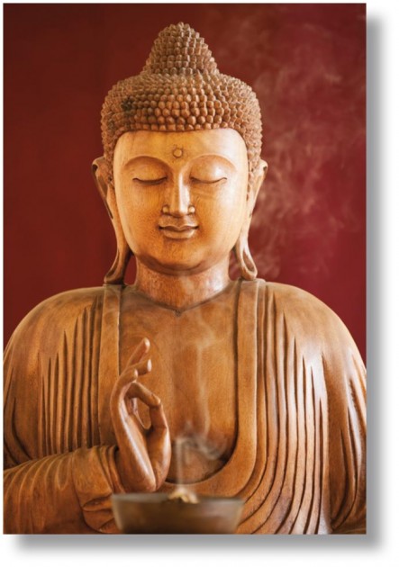 Briefkarte - Buddha 