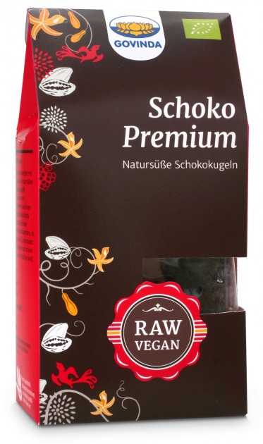 Bio Schoko-Premium-Kugeln, 120 g 