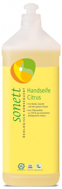 Hand Soap Citrus, refill bottle 1 l 