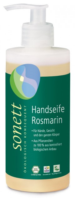 Handseife Rosmarin, Spender 300 ml
