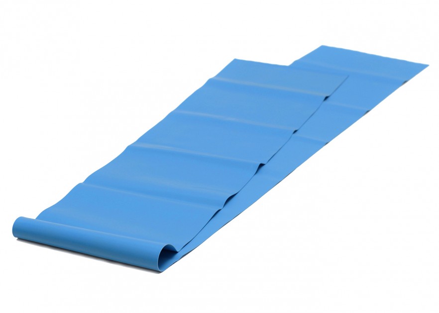 Pilates resistance band, latex-free - strong, blue blue - strong