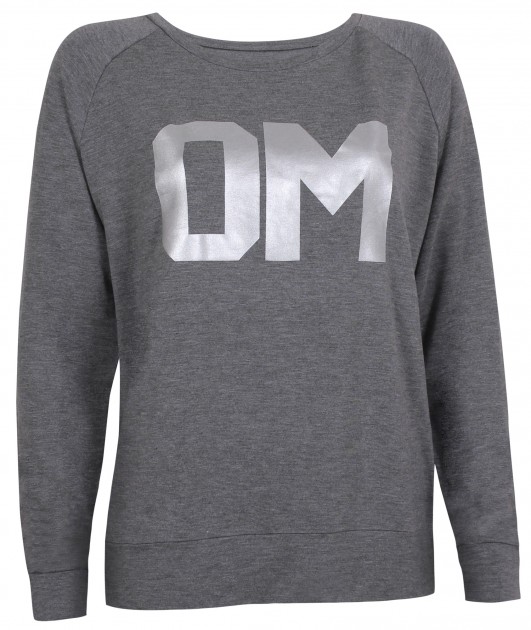 Sweatshirt "OM" - heather grey 