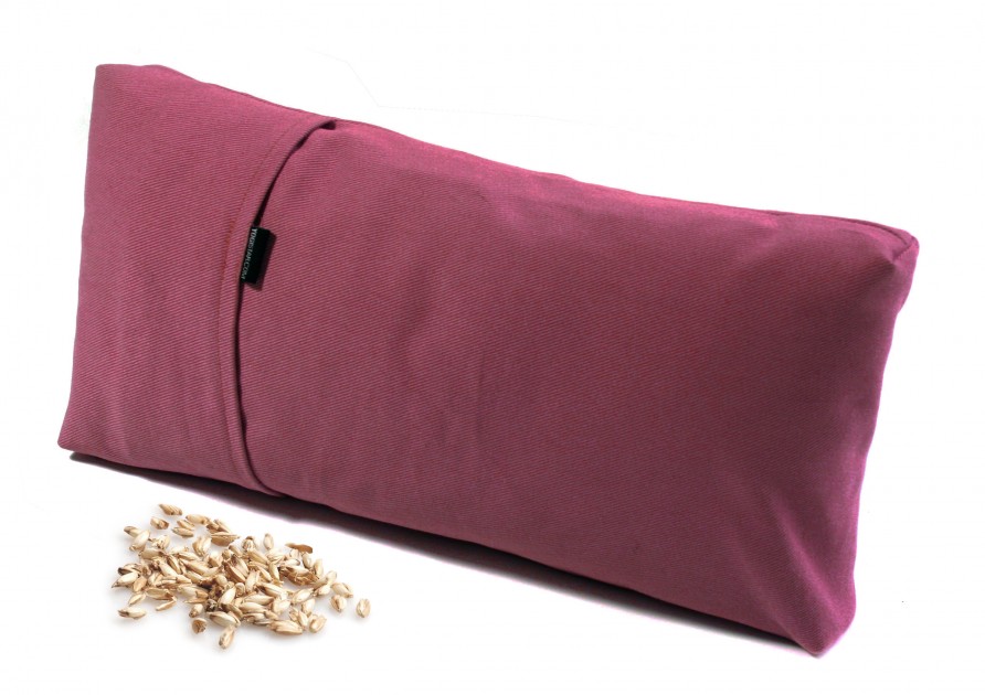Yoga cushion - small Spelt/bordeaux