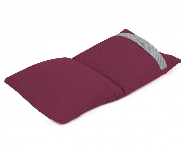 Yoga sandbag balanced burgundy