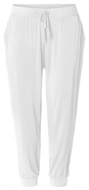 Yoga Curves Collection Long Pants relaxed - white 