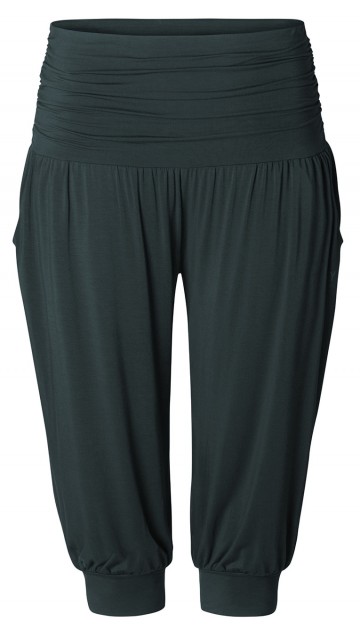 Yoga Curves Collection Wide 7/8 Pants - petrol 