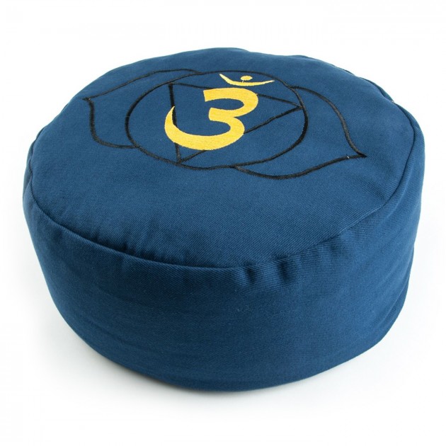 Chakra Meditation Cushion dark blue - brow chakra
