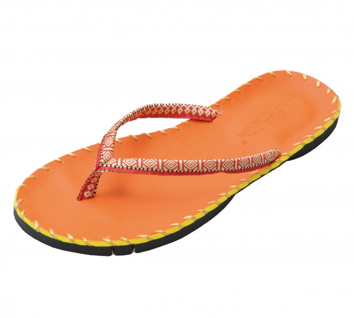 Yoga sandals - orange 41